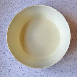 TexasWare Cereal Bowl 5.25" Dia Yellow & Brown Mrlamine MCM Berry Retro READ